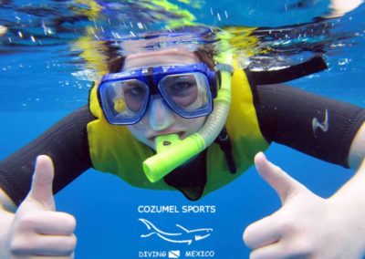 Cozumel Sports I love snorkeling