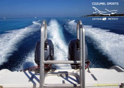 Cozumel Sports boat diving