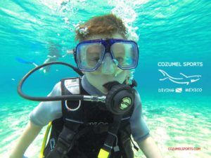 Cozumel Sports diving with kids