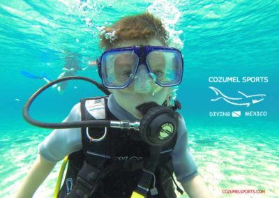 Cozumel Sports diving with kids