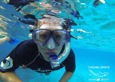 Cozumel Sports crystal clear water
